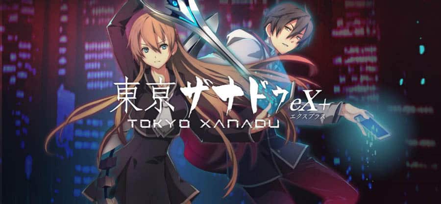 The Official Picture of Tokyo Xanadu eX  with its Characters, One of jrpg games for pc.