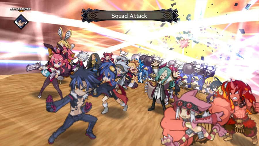 One of the pictures of Disgaea five Complete, one of the best JRPG games on Steam.