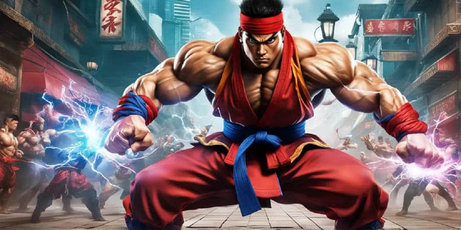 A picture of Karate Street Fighter, one of the best karate games for ios.