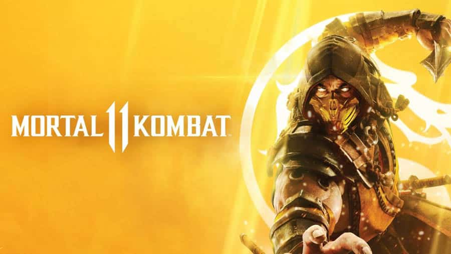 The Official Picture of Mortal Kombat 11 with Scorpion, One of best karate games for pc.