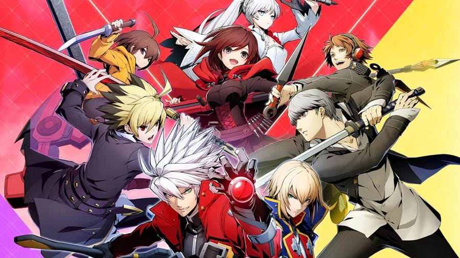 The Official Picture of BlazBlue: Cross Tag Battle with its characters, One of best karate games for xbox.