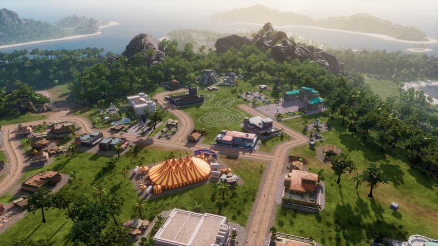 The official picture of Tropico 6, one of the best kingdom games for PS5.