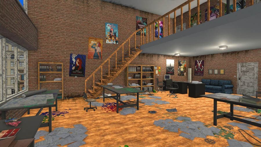 An official photo of House Flipper, one of the best life simulation games for PC.