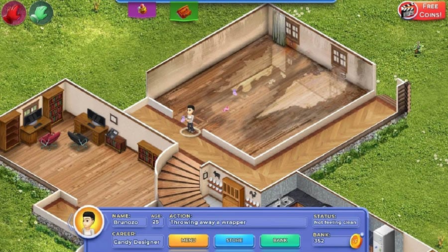 A picture of Virtual Families 3, one of the best life simulation games for PC.