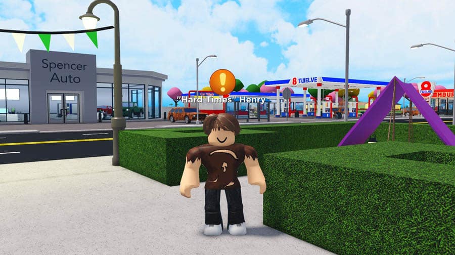 in game Picture of RoCitizens with its character, One of best life simulation games on Roblox.