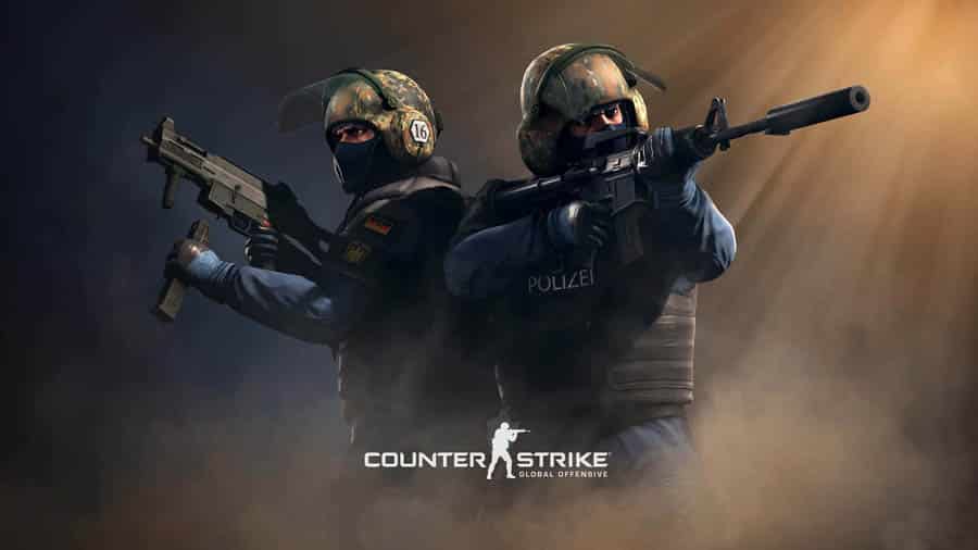 The Official Picture of Counter-Strike: Global Offensive with its characters, One of best multiplayer games for Mac.