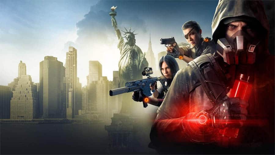 The Official Picture of The Division 2 with its characters, One of best multiplayer games for Xbox.