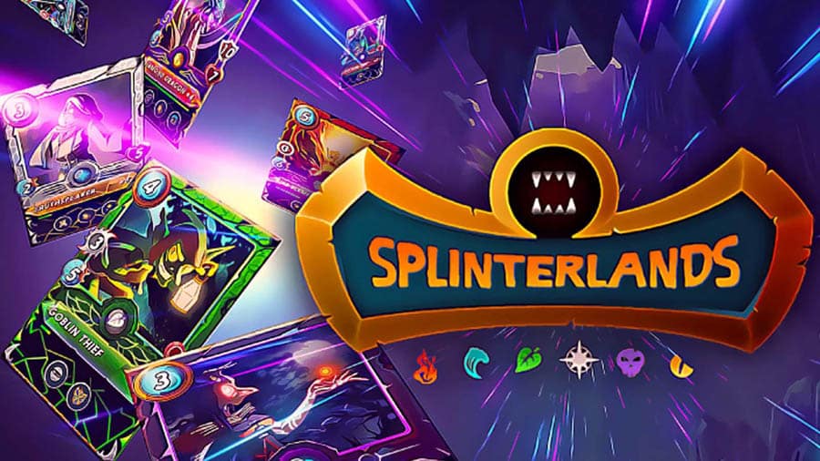 The Official Picture of Splinterlands, One of best nft games for android.