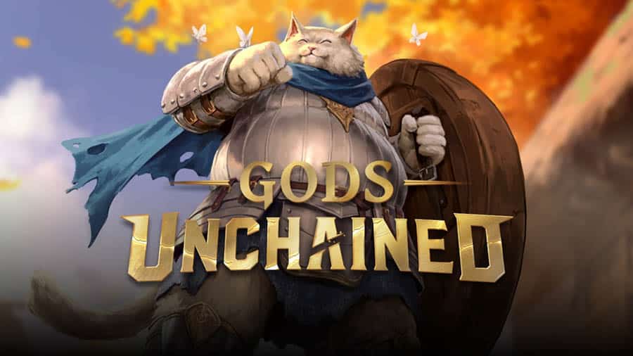 The Official Picture of Gods Unchained with its character, One of best nft games for chromebook.