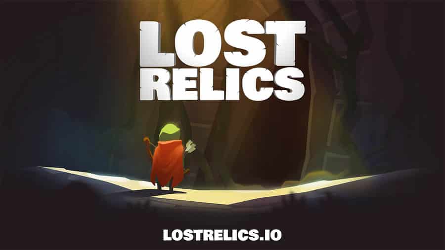 The Official Picture of Lost Relics with its character, One of best nft games for ios.