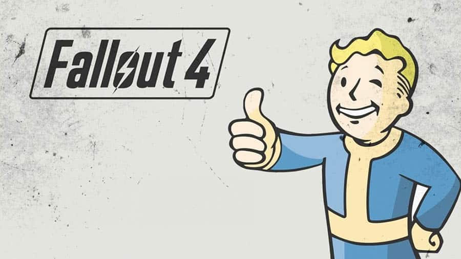 The Official Picture of Fallout 4 with Vault Boy, One of best open world games for pc.