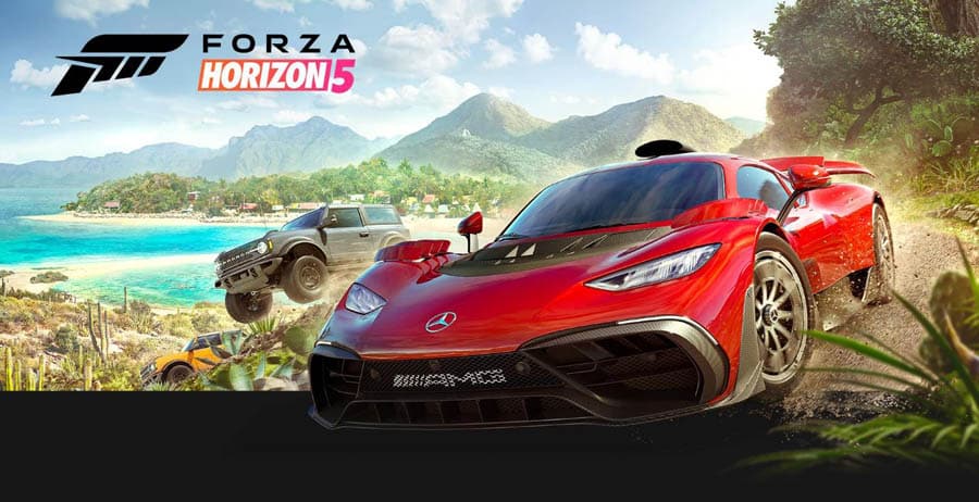 The Official Picture of Forza Horizon 5, One of best open world games for xbox.