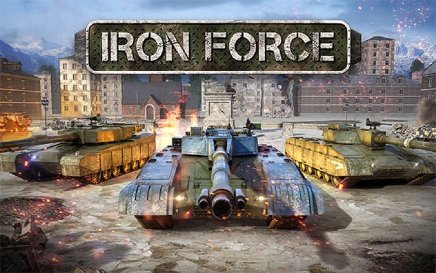 A photo of Iron Force, one of the best tank games for android.