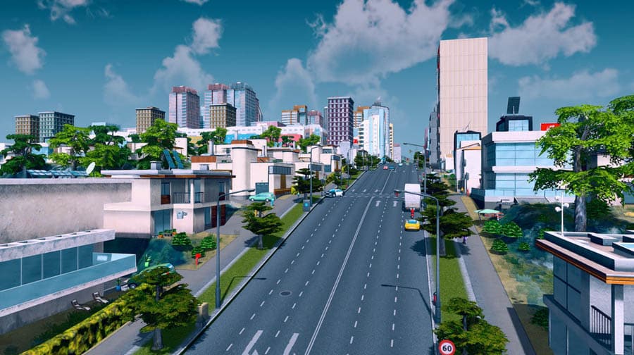 A picture of Cities Skylines, one of the best tycoon games for mac.