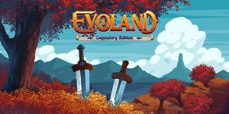 The Official Picture of Evoland 2, One of JRPG games for iOS.