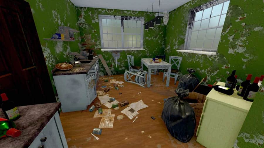 An official photo of House Flipper, one of the best life simulation games for PS4.