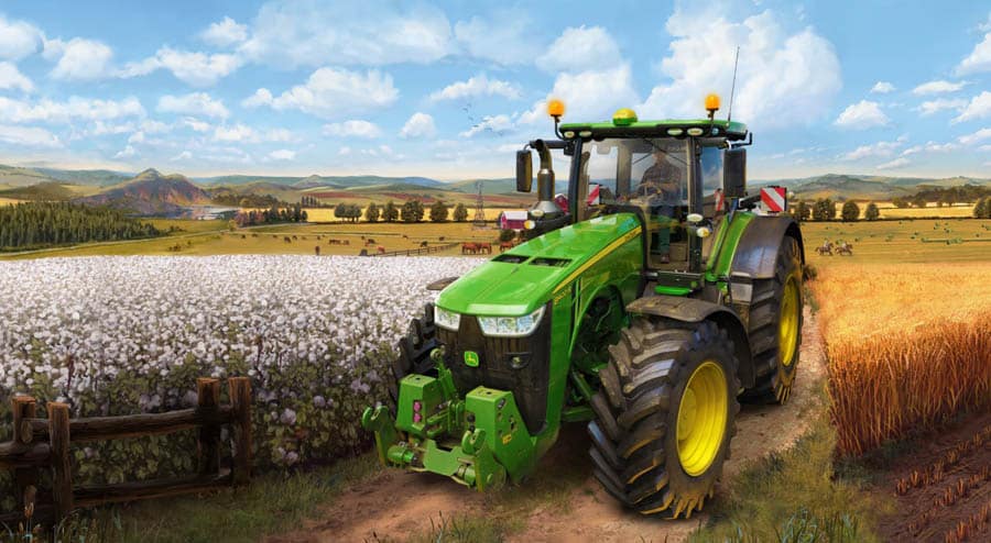 The official picture of Farming Simulator 19.