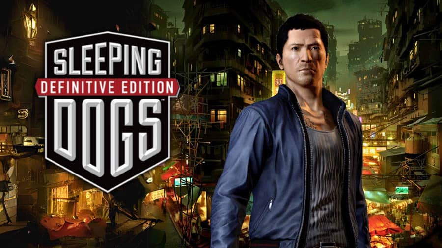 A wallpaper of Sleeping Dogs.