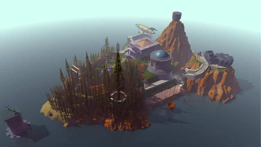 A main picture of Myst.