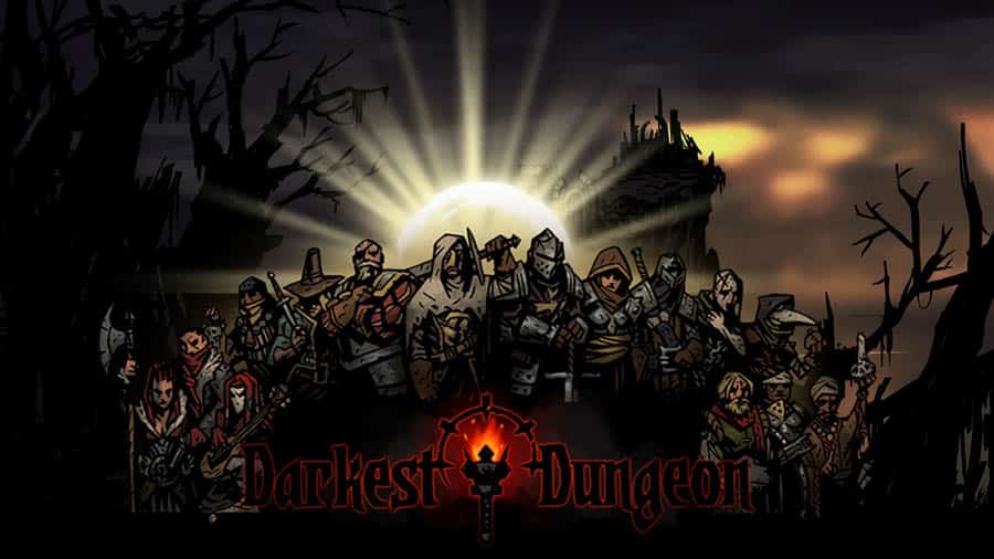 A picture of Darkest Dungeon and The Heart of Darkness.