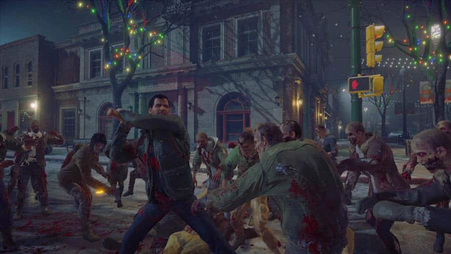 A wallpaper of Dead Rising.