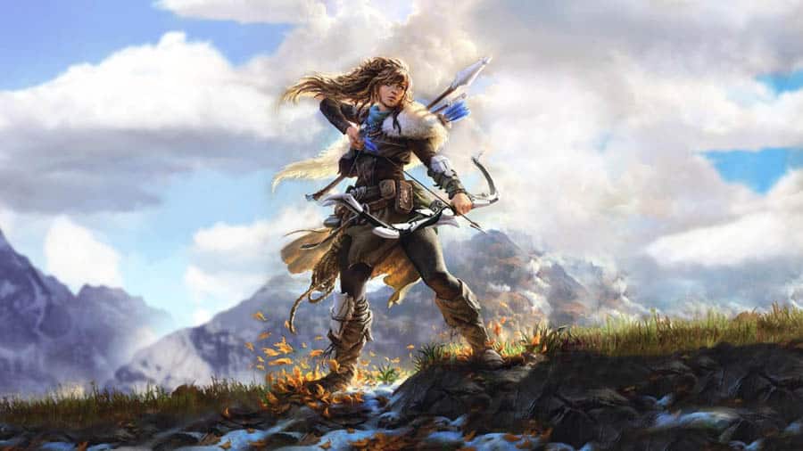 The Art of Horizon Zero Dawn with Aloy.