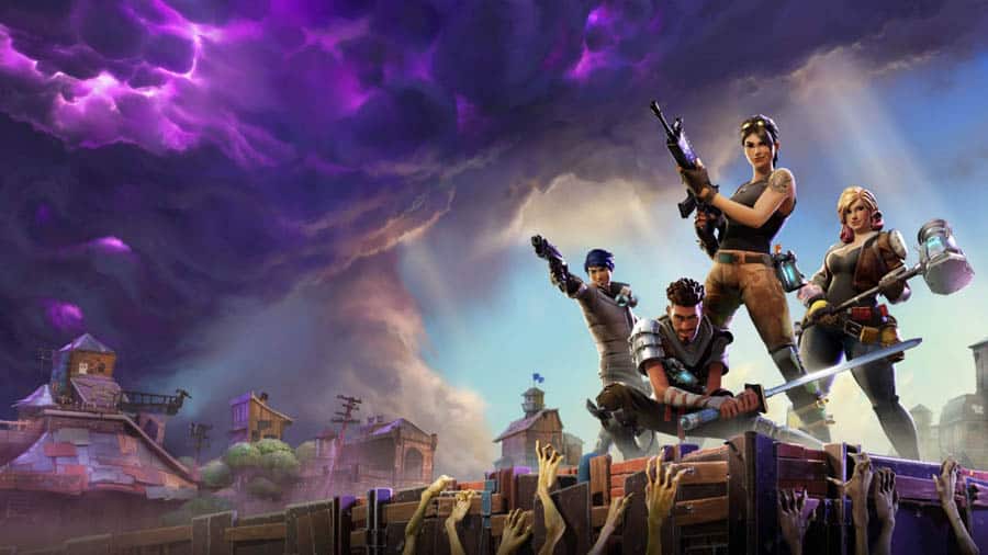 The official cover of Fortnite: Save the World.