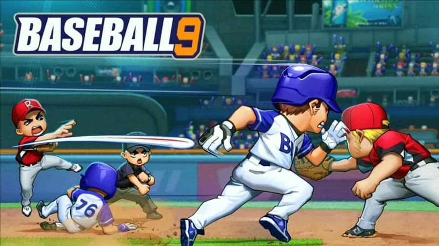 An official picture of BASEBALL 9, one of the best baseball games for android.