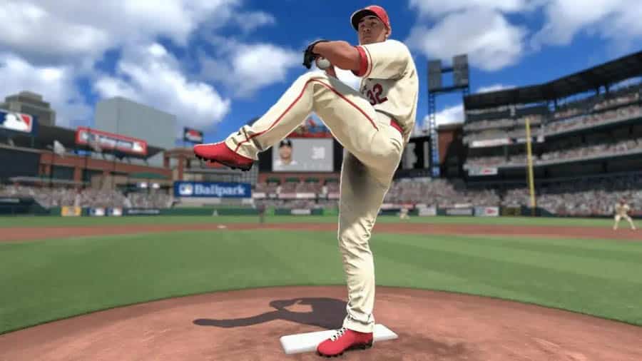 A picture of RBI baseball 19, one of the best baseball games for pc.