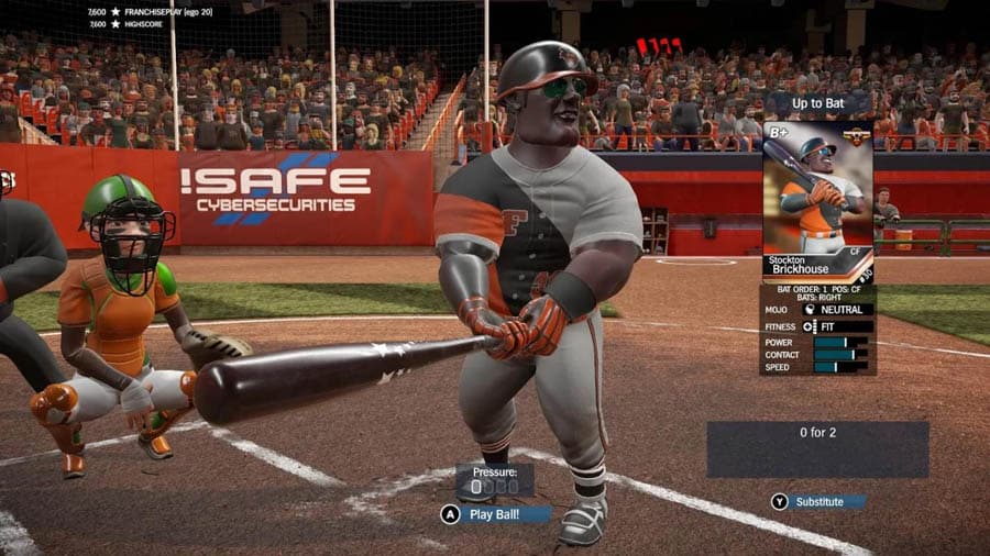 A picture of Super Mega Baseball, one of the best baseball games for ps4.