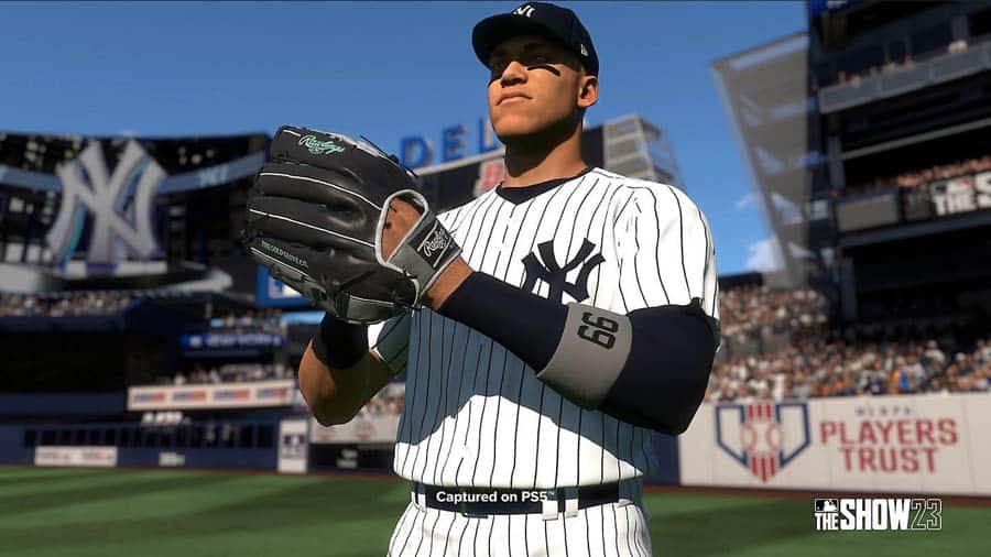 A picture of MLB The Show 23, one of the best baseball games for ps5.