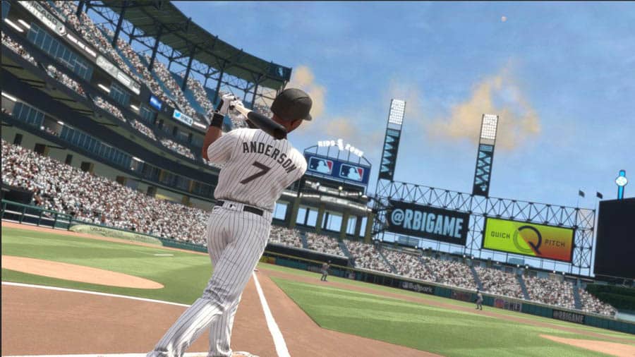 An official photo of R.B.I. Baseball 21, one of the best baseball games for ps5.