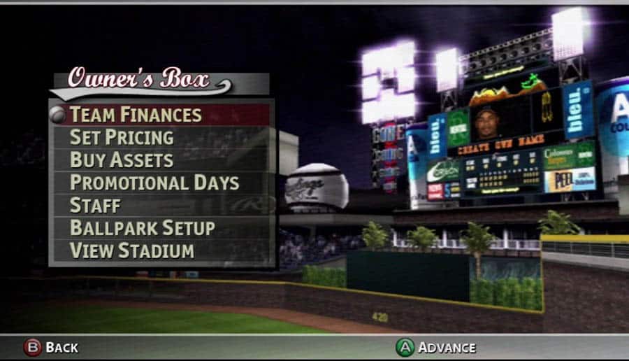 A picture of MVP Baseball 2005, one of the best baseball games for xbox.