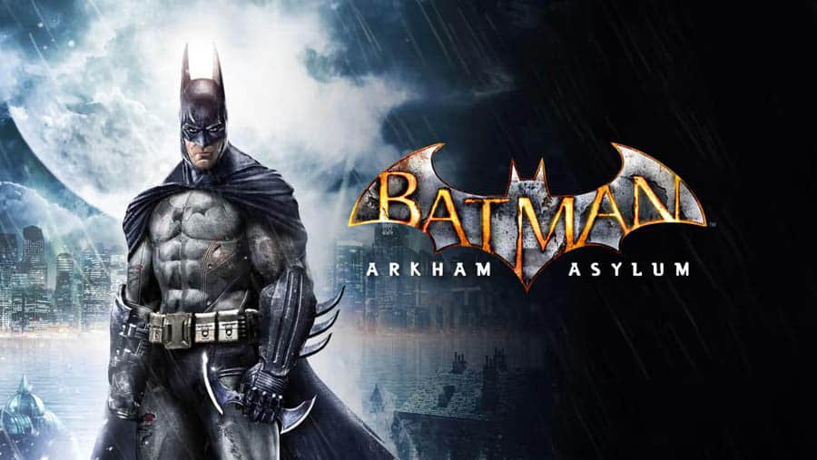 A wallpaper of Batman: Arkham Asylum, one of the best batman games for pc.