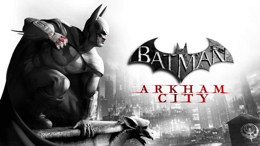 A wallpaper of Batman: Arkham City, one of the best batman games for pc.