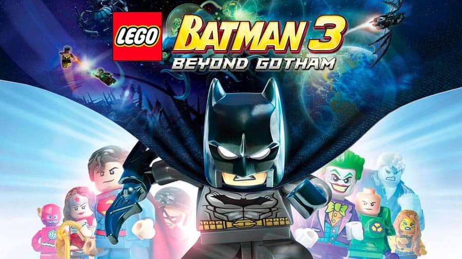 A wallpaper of LEGO Batman 3: Beyond Gotham, one of the best batman games for ps4.