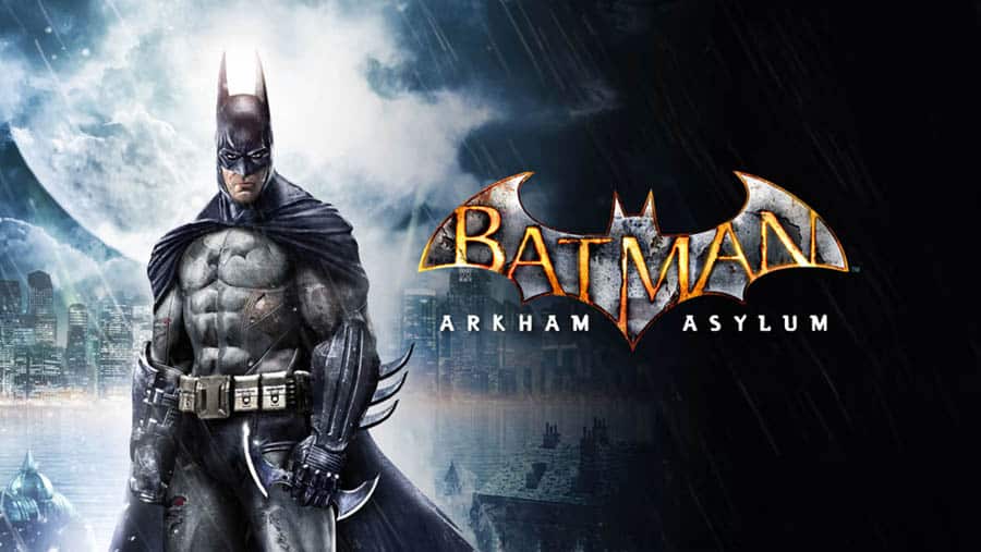 A wallpaper of Batman: Arkham Asylum, one of the best batman games for steam.