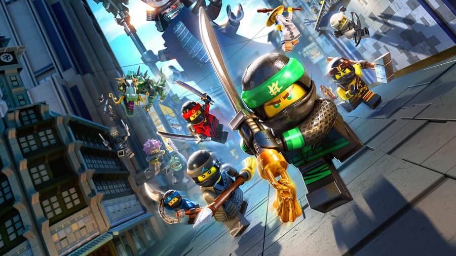 A picture of The LEGO Ninjago Movie Video Game.