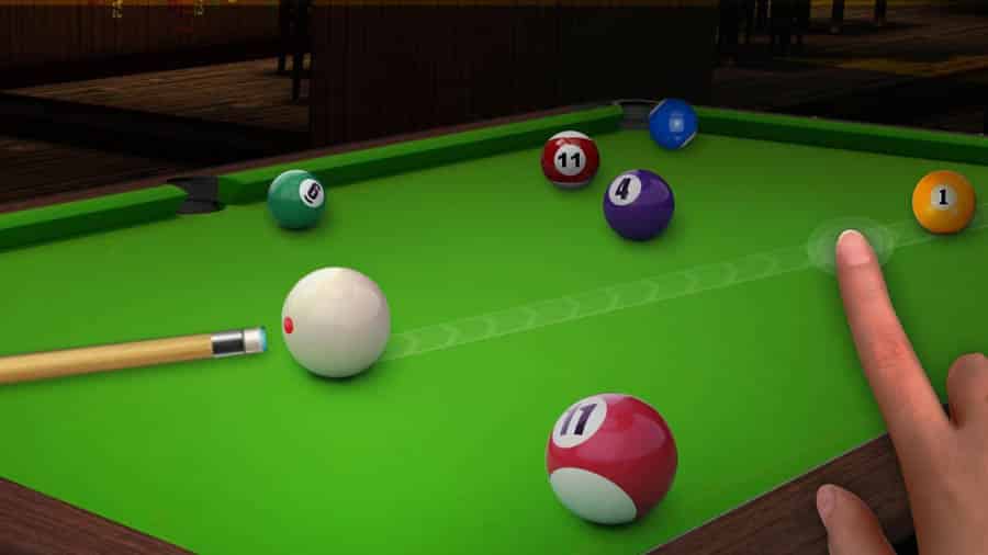 in game Picture of City 8 Ball Pool, One of best billiard games for Android.