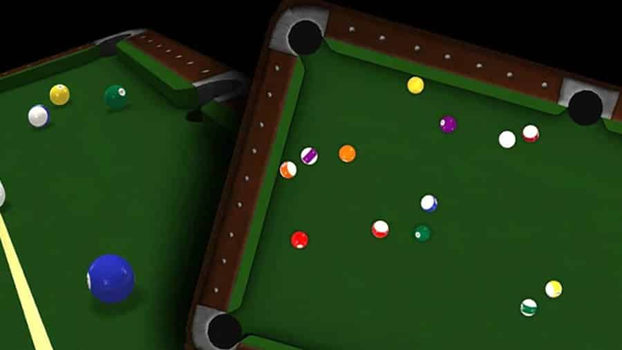 in-game Picture of Pro Pool 3D, One of best billiard games for Android.