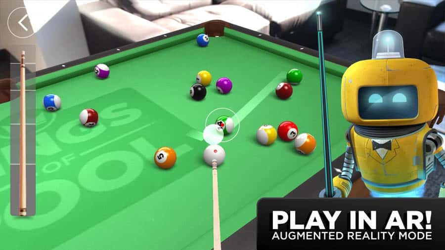 in game Picture of Kings of Pool, One of best billiard games for Android.