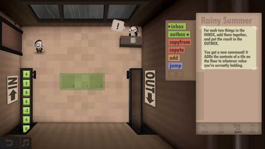 A picture of Human Resource Machine.