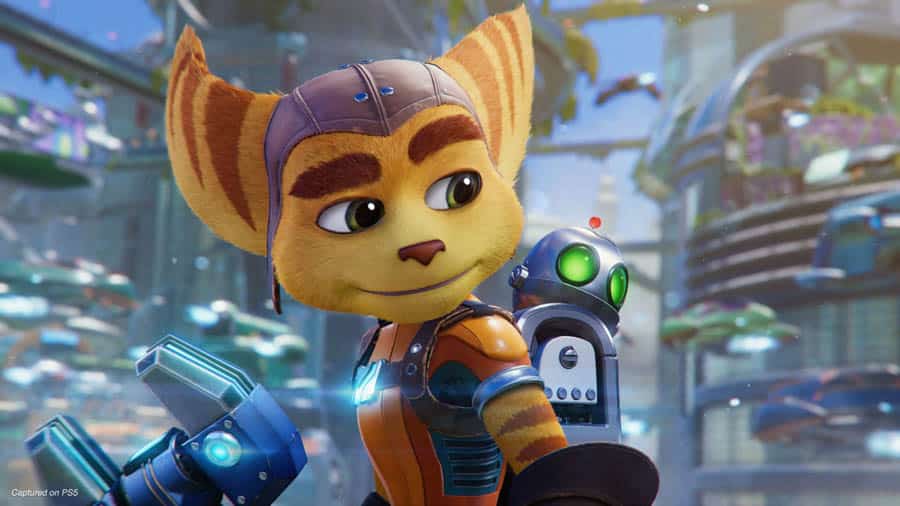 An official picture of Ratchet & Clank: Rift Apart.