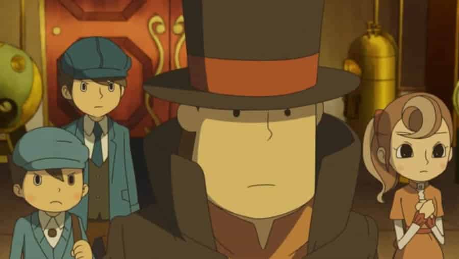 A picture of Professor Layton and the Unwound Future HD.