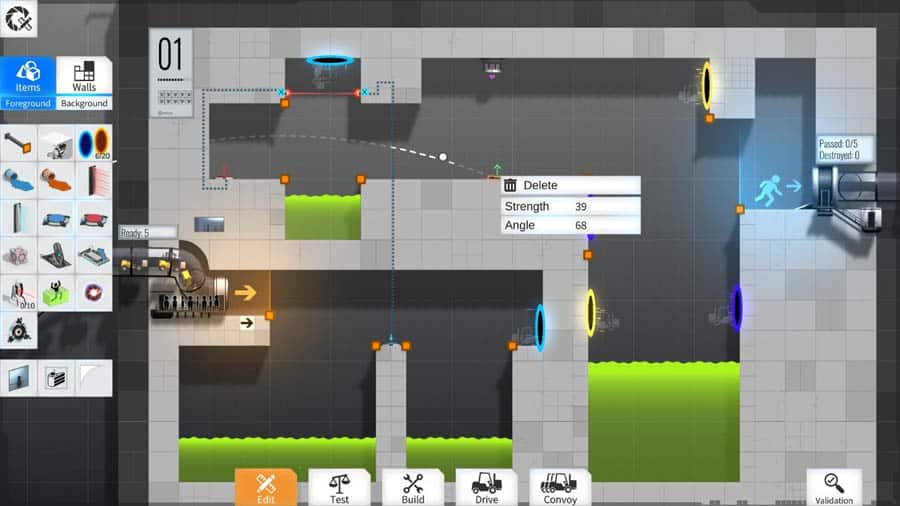 A picture of Bridge Constructor Portal.