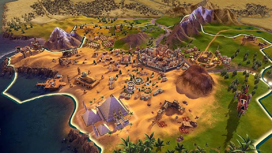 An official photo of Sid Meier’s Civilization VI.