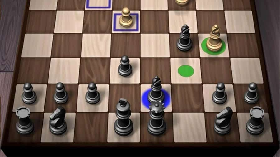 A wallpaper of Chess.com, one of the best chess games for android.