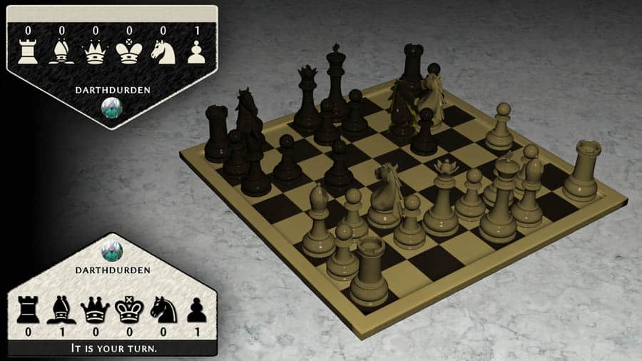 An official wallpaper of Simply Chess, one of the best chess games for steam.