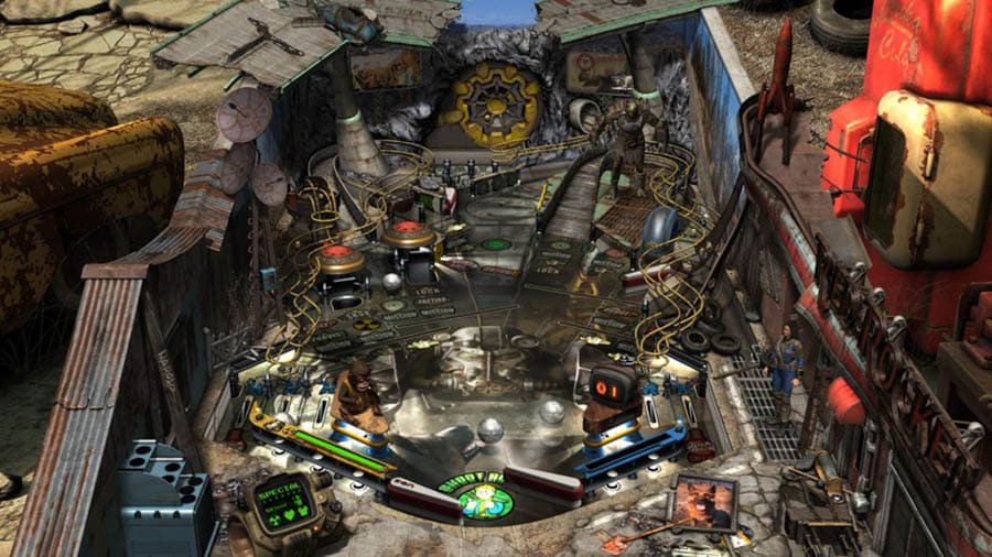 A wallpaper of Bethesda Pinball, one of the best chess games for switch.