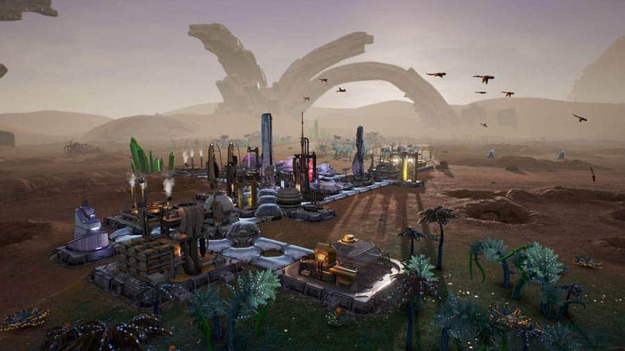 A main picture of Aven Colony, one of the best civilization games for PS5.